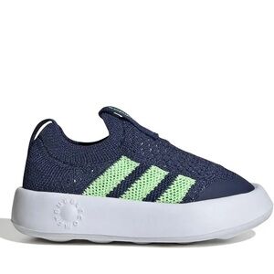 Adidas Bubble Comfy Sneakers Navy and Lime Size 10K